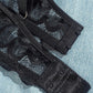 Women's Sexy Lace Mesh Hollow Underwear Set