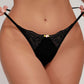 Sexy Lace Flower Stretch Thong