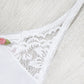 Sexy Lace Flower Stretch Thong