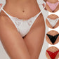 Sexy Lace Flower Stretch Thong