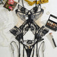 Sexy Mesh See-through Thin Lace Bra Set