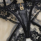 Sexy Mesh See-through Thin Lace Bra Set