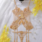Sexy Mesh See-through Thin Lace Bra Set