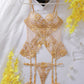 Sexy Mesh See-through Thin Lace Bra Set