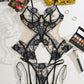Sexy Mesh See-through Thin Lace Bra Set