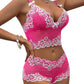 Sexy Lace Colorblock Underwear Set