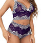 Sexy Lace Colorblock Underwear Set