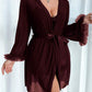 Sexy Lace Mesh See-through Nightgown Set