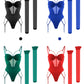 Sexy Hollow Backless Mesh Push-up Bra Bodysuit with Stockings Set