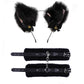 Sexy Bell Collar Tail Jewelry Maid Costume Headdress Neck Accessory Props Set