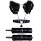 Sexy Bell Collar Tail Jewelry Maid Costume Headdress Neck Accessory Props Set
