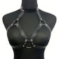 Sexy Leather Strap Bra Accessories