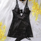 Sexy Slim-fitting Erotic Hollow Lace Splicing Nightdress