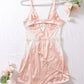 Sexy Slim-fitting Erotic Hollow Lace Splicing Nightdress