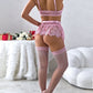 Sexy Lace Mesh See-through Lingerie Set