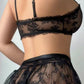 Sexy Lace Mesh See-through Lingerie Set
