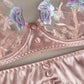 Sexy Lace Embroidery Mesh Patchwork Sexy Lingerie Set