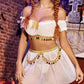 Halloween Sexy See-Through Mesh Role Playing Lingerie Set