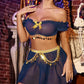 Halloween Sexy See-Through Mesh Role Playing Lingerie Set