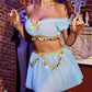 Halloween Sexy See-Through Mesh Role Playing Lingerie Set