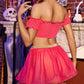 Halloween Sexy See-Through Mesh Role Playing Lingerie Set