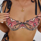 Butterfly Mesh Embroidery See-Through Temptation Sexy Lingerie Set