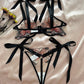Butterfly Mesh Embroidery See-Through Temptation Sexy Lingerie Set