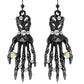 Halloween Bat Skull Hand Spooky Dangles Earrings