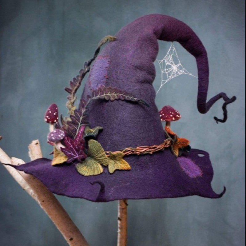 Halloween Party Felt Witch Hat