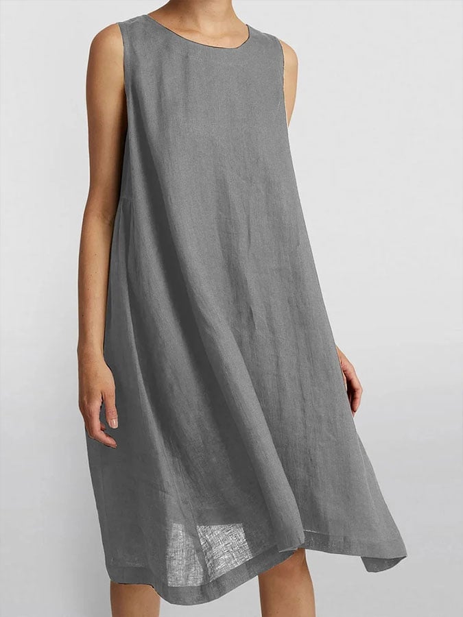 Women's casual sleeveless dress