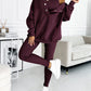 Hooded Casual and Comfortable Sweatshirt Suit