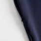 Sleek Navy Cold-Shoulder Midi Dress With Keyhole Detail