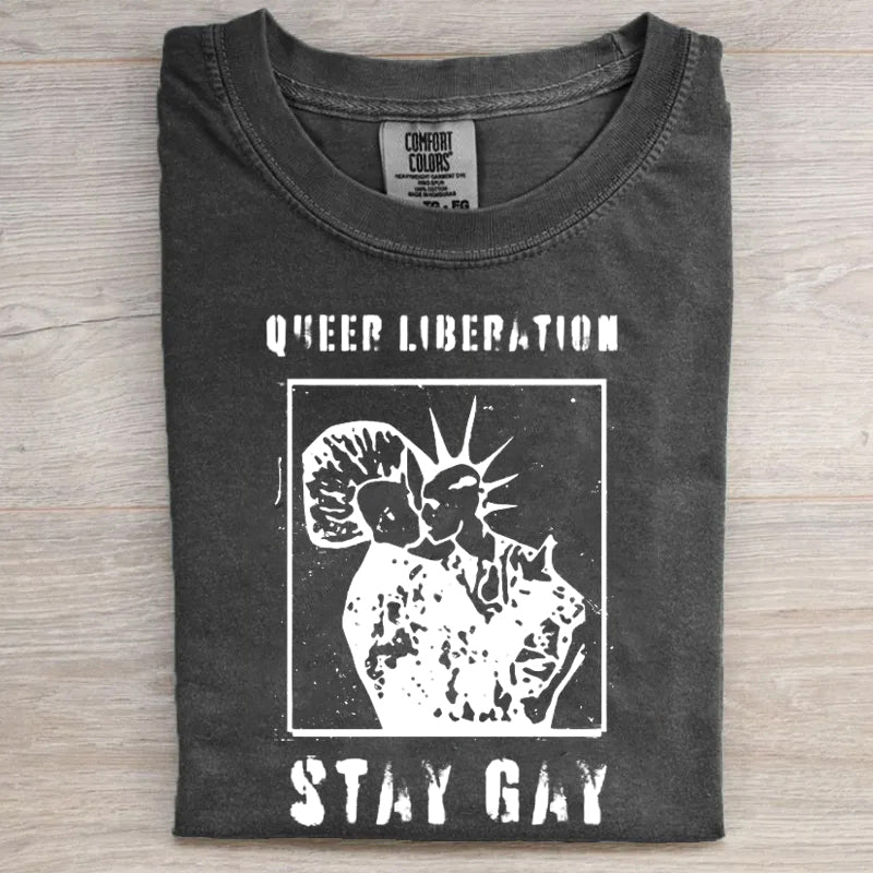 Vintage Queer Punk  Lgbtq Pride T-shirt