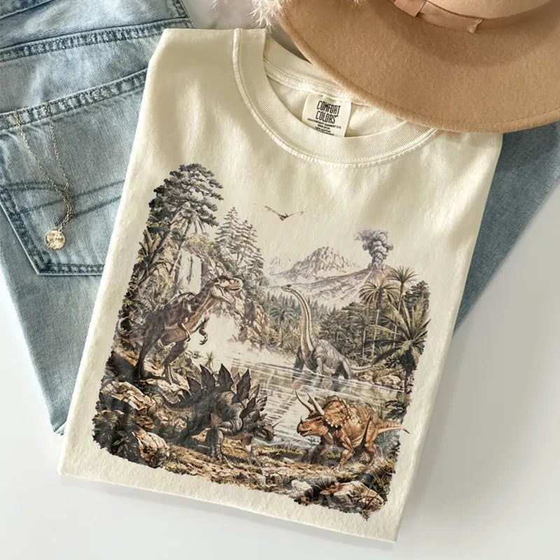 Vintage Prehistoric Dinosaur T-shirt
