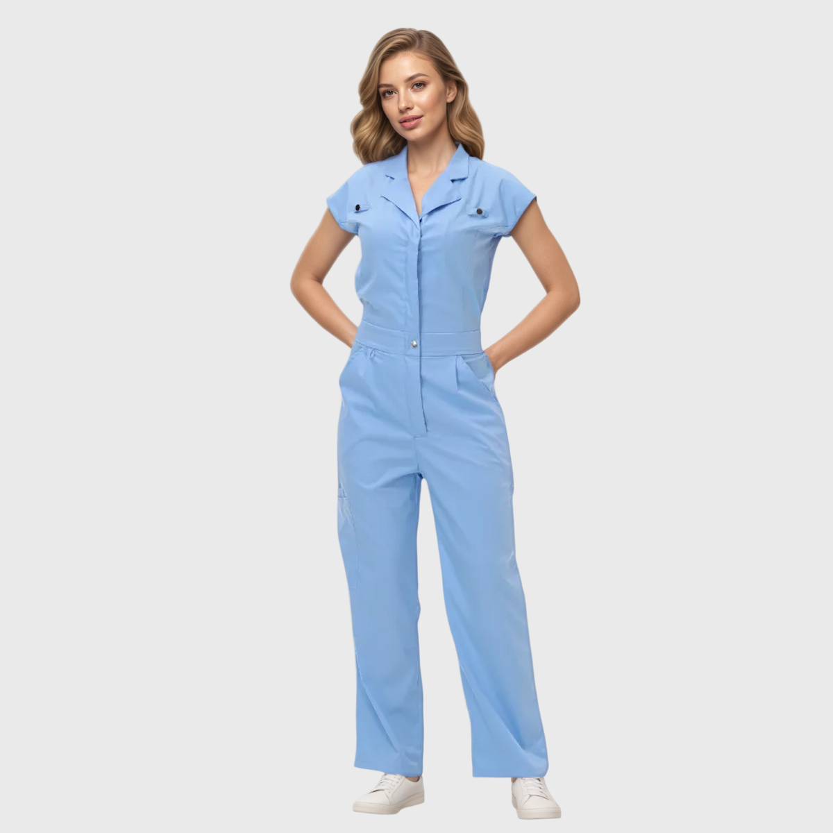Women's Wide Leg Scrub Jumpsuit™