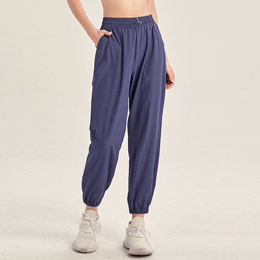 Fitness Yoga Sports Track Pants With Pockets