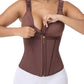Extreme Latex Corset Waist Vest With Bra