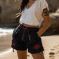 Women's casual and comfortable solid color short T-shirt