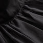 Elegant Black Chiffon High Neck Blouse