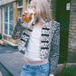 Romy Snow Leopard Jacket