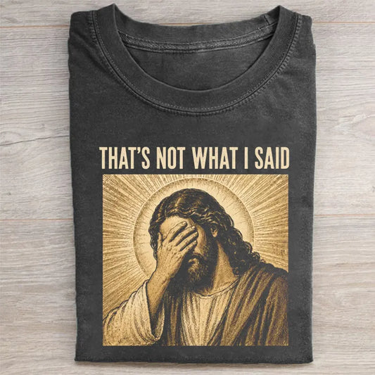 Vintage Funny Jesus Meme T-shirt