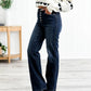 Mid Rise Button Fly Bootcut Jeans (Buy 2 Free Shipping)