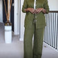 Women'S Casual Cotton And Linen Trousers Suit