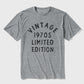Vintage 1970s Limited Edition Ultra Soft Heather Tee