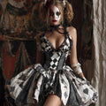 Women Halloween Cosplay Gothic Style Dress