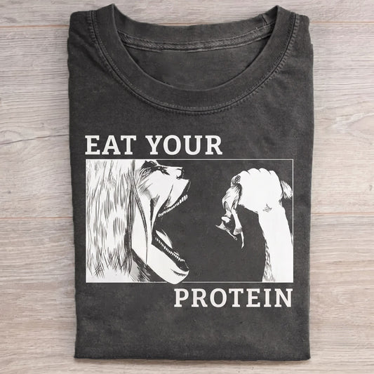 Eat Your Protein Washed T-shirt