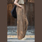 Ramie Cotton Linen Pants Tie-dye Design Trousers Loose Zen Yoga Women's Pants with Pockets