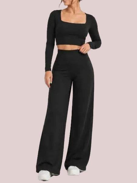 Women's Winter Thermal Wide Leg Pants