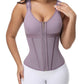 Extreme Latex Corset Waist Vest With Bra
