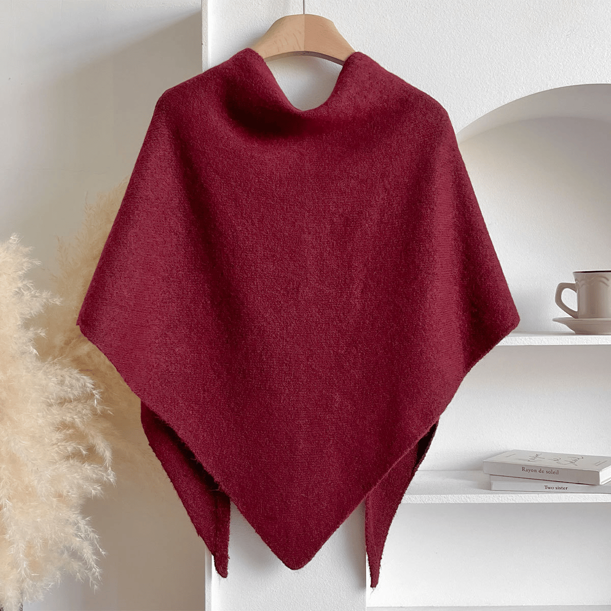 🍂Women's Solid Color Scarf🍁 Casual Soft Comfortable Shawl for Daily Wear